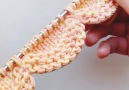 Knitting and Crochet - Knit Scallop Border