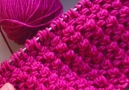 Knitting and Crochet - Popcorn stitch
