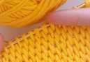 Knitting and Crochet - Tunisian crochet basket weave stitch