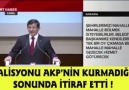 Koalisyonu AKP'nin kurmadığını sonunda itiraf etti