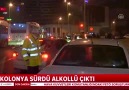 Kolonya sürdü alkollü çıktı