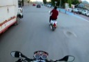 Konyada Hondacı motorcu kavgası