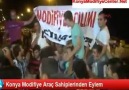 Konya'da Modifiye Araç Sahiplerinden Eylem!