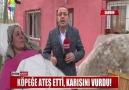 KÖPEĞE ATEŞ ETTİ KARISINI VURDU!