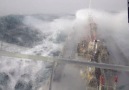 KORKU FİLMİ DEĞİL TAMAMEN GERÇEK! / SHIP IN BAD WEATHER