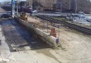 Korkunç tren kazası kamerada!!