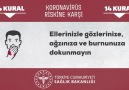 Korona Virüs Riskine Karşı14 Kural... - Avcılar Belediyesi