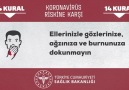 Korona Virüs Riskine Karşı14 Kural... - Avcılar Belediyesi