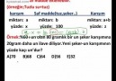 KPSS Matematik karışım problemleri