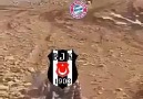 Kurada Bayern Münihi gören Beşiktaş