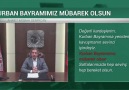 KURBAN BAYRAMI MESAJI