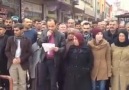Kurtalan'da tutuklanan 6 kişi için BDP/ HDP ilçe teşkilatları tarafından basın açıklaması yapıldı..