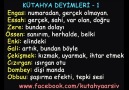 KÜTAHYA DEYİMLERİ VE LAKAPLARI...