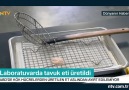 Laboratuvarda tavuk eti üretildi