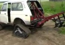 Lada Niva 4x4 Amazing Car Plough
