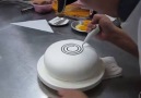 La décoration d'un gâteau - Méthode 2