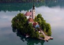 Lake Bled and Castle In Slovenia - Tag Friends Video By SkyDronauts