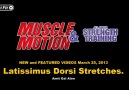 Latissimus Dorsi Stretches