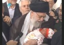 Leader Ayatullah Khamenei saying Azan to Newborn Child - Must Watch