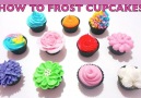Learn how to frost a Cupcake! 11 Different Buttercream Icing F...