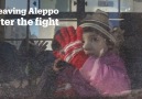 Leaving Aleppo after years of fighting