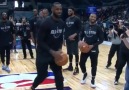 LeBron hits Half Court shot