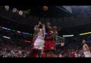 LeBron James blocks Derrick Rose - Game Winning Shot !