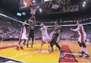 LeBron James Blocks Tim Duncan !