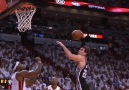 LeBron James' INSANE block on Tiago Splitter in Game 2 !