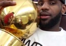 LeBron James is back on social media...with a new friend