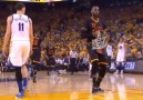 LeBron James leaves Oracle with a title and the rim.