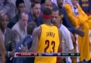 LeBron James SHOVES David Blatt