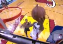 LeBron James Spins and Hits !