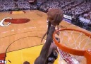 LeBron's INCREDIBLE Block ! Block of the Year !