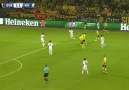 Lewandowski'nin (2) attığı gol / Dortmund 2-1 R.Madrid