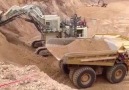 Liebherr 9400 Front Shovel Working