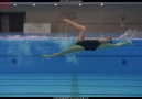 Like a 100m medley swimmer but...syncrho style