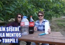 5LİK ŞİŞEDE KOLA MENTOS TORPİL !TIKLA İZLE