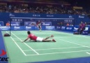 lin dan crazy badminton dives ever