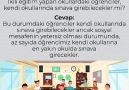 Liselere Giriş Sınavı (LGS) kapsamındaki... - Halil Ibrahim Akmeşe