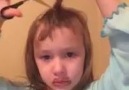 Little Girl Cuts Own Hair