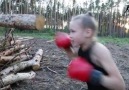 Little Girl Demonstrates Amazing Boxing Skillss