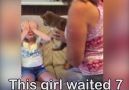 Little girl finally gets the puppy she always wanted