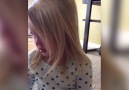 Little Girl Refuses To Admit She's Crying