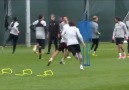 Liverpool Football Club first team warm up routine to sit and take notes from.