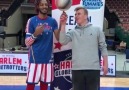 Luka Doncic was in his bag Harlem Globetrotters