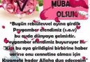 LÜTFEN SAĞ ÜSTTEN HIZLI BEĞENRebiülevvel ayına ulaştık elhamdülillah