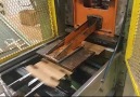 macchina per la produzione di cestini in legno.