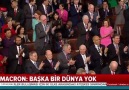 Macron ABD Kongresinde Trumpı eleştirdi