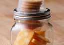 Make these mason jar snack packs for lunchboxes and easy snacks on-the-go!